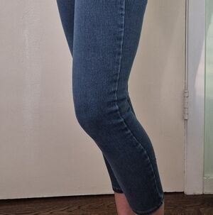 Zara High Rise Blue Women's Jeans